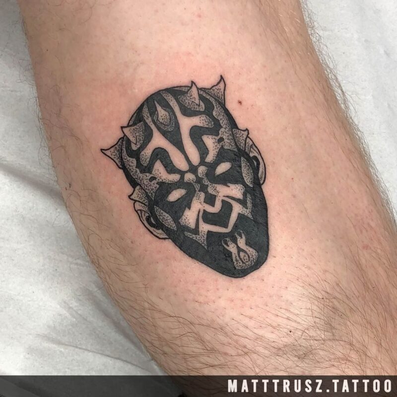 17 Darth Maul Tattoos To Tempt The Dark Side Body Artifact