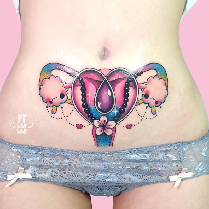 Beautiful Womb Tattoos Representing Femininity Body Artifact