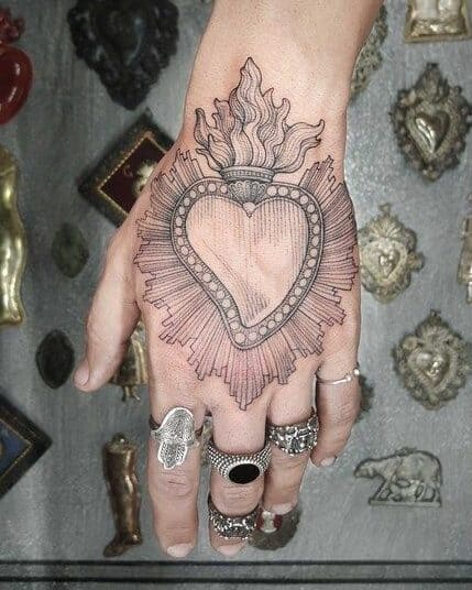 20 Amazing Sacred Heart Tattoos