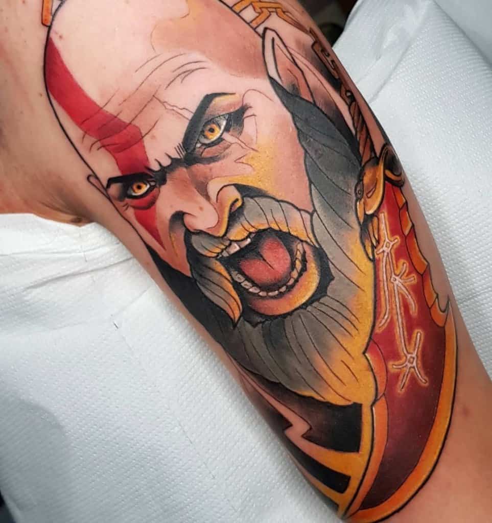 god of war tattoo