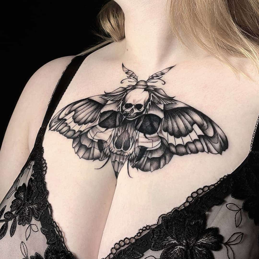 22 Moth Tattoos to Admire - Body Artifact 22 Moth Tattoos to Admire