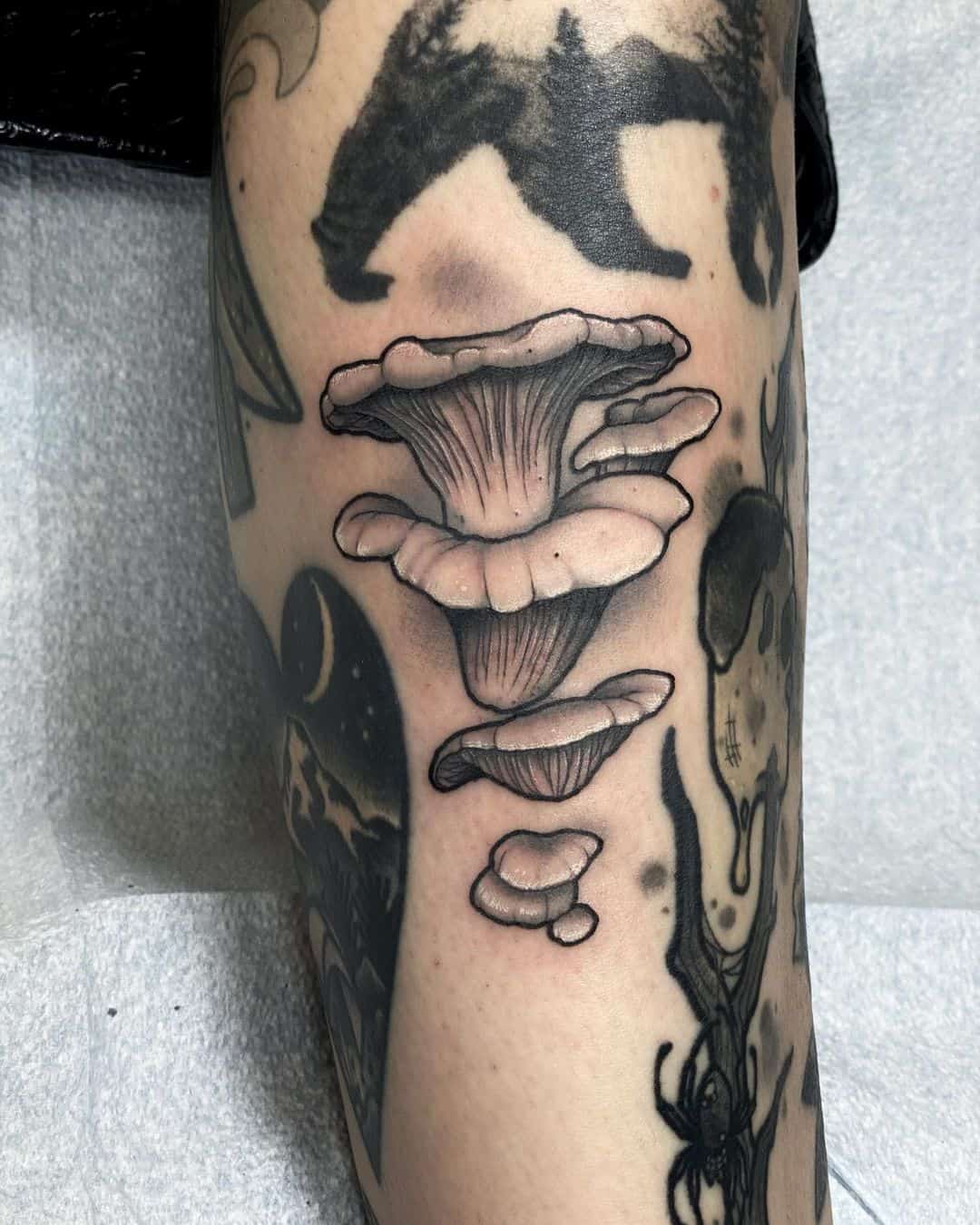 25 Wild and Wonderful Mushroom Tattoos