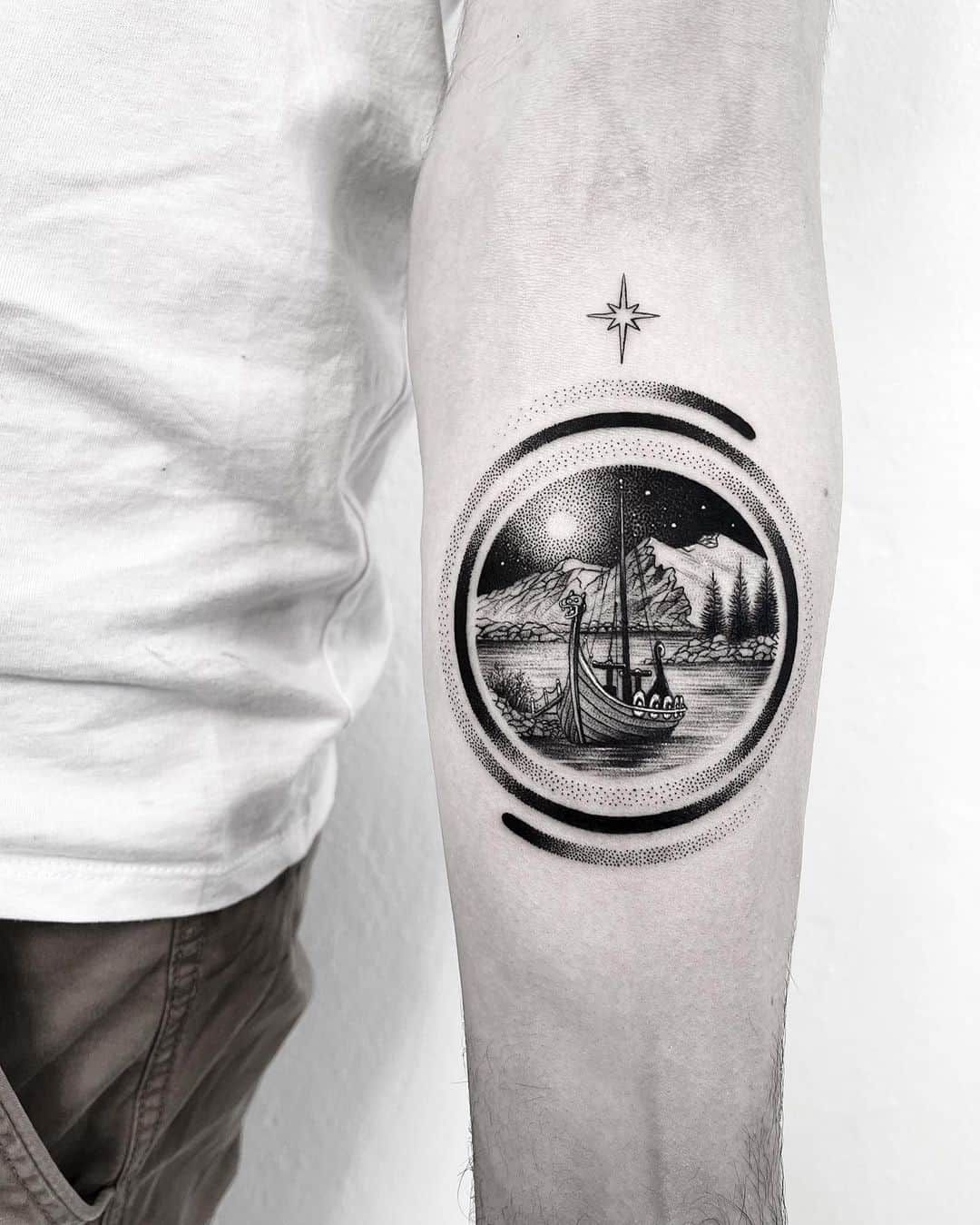 30 Incredible Ship Tattoos For Your Next Adventure