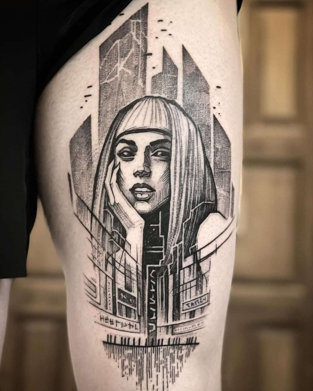 20 New Blade Runner Tattoos For Die Hard Fans  Body Artifact