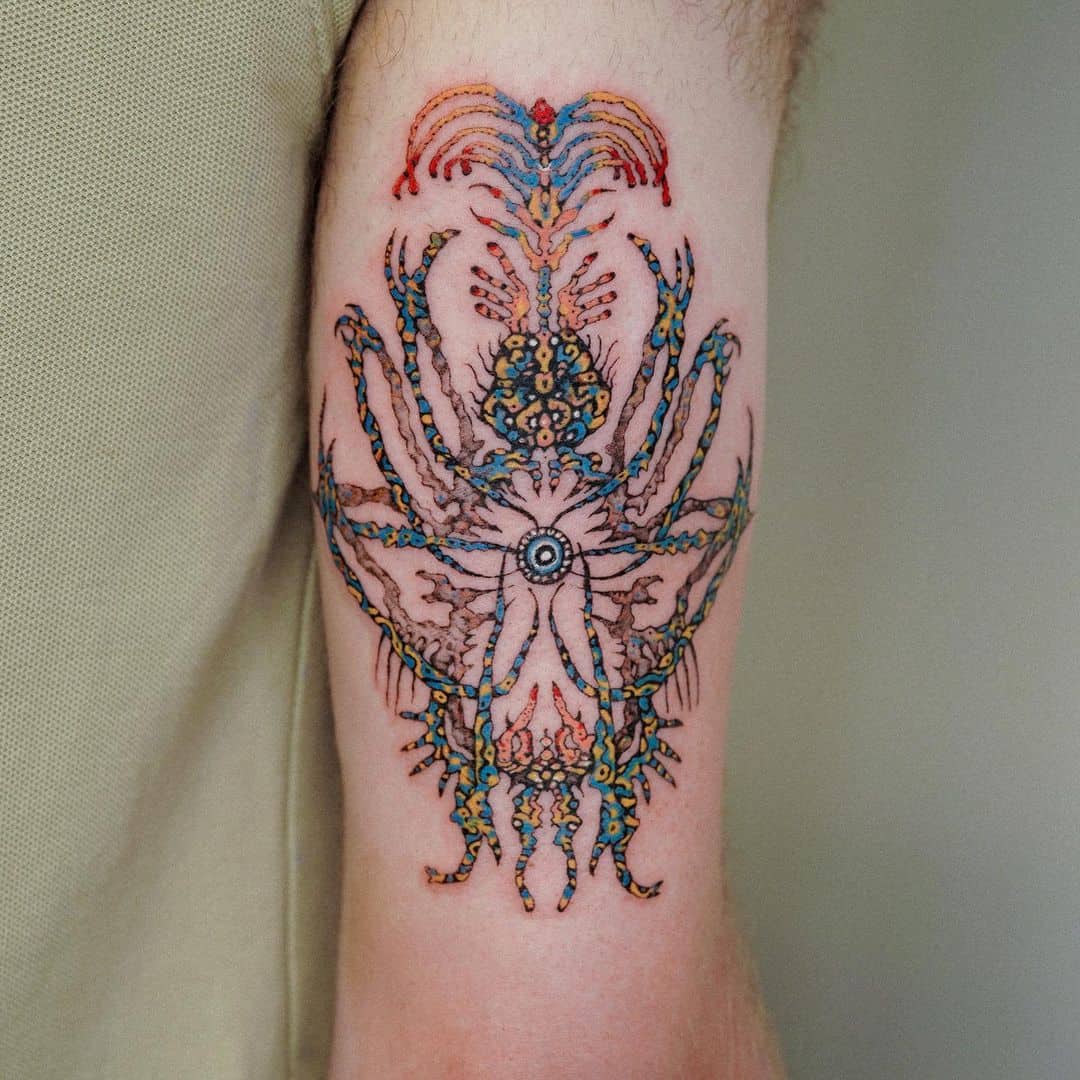 20 Looming Spider Tattoos You’ll Gladly Have Crawling On You