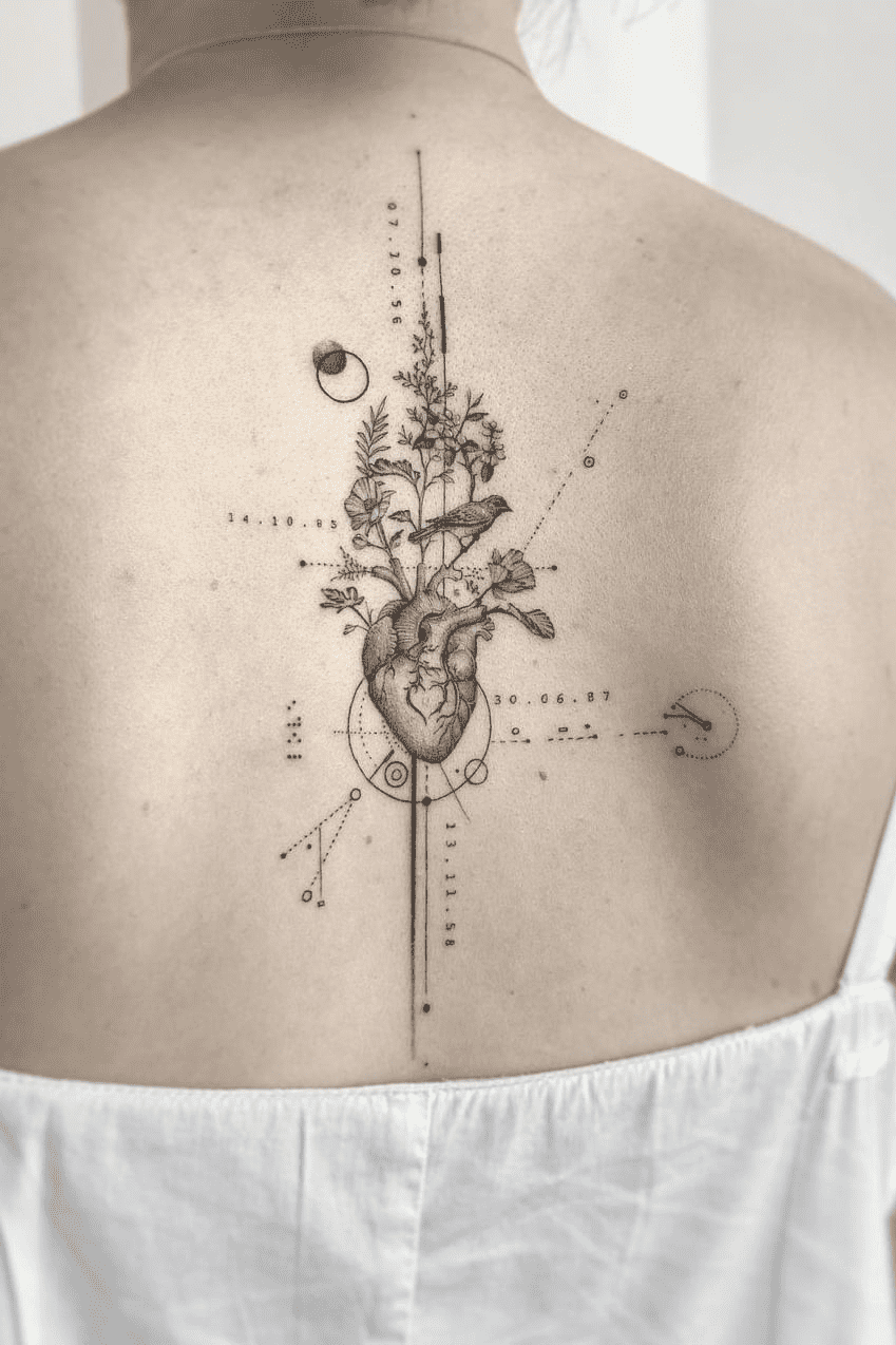 22 Beautiful Spine Tattoos For Women • Body Artifact