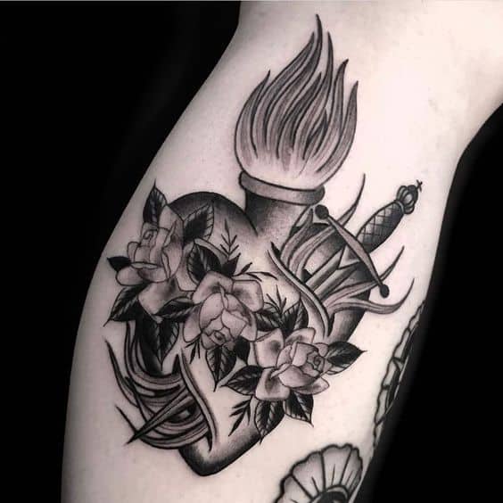 20 Amazing Sacred Heart Tattoos