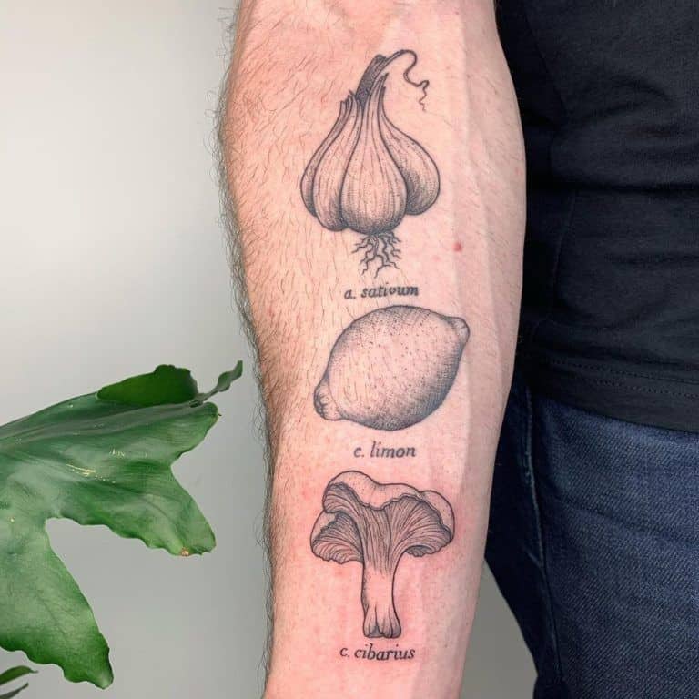 Mini Mushroom Temporary Tattoo – Western Watercolors