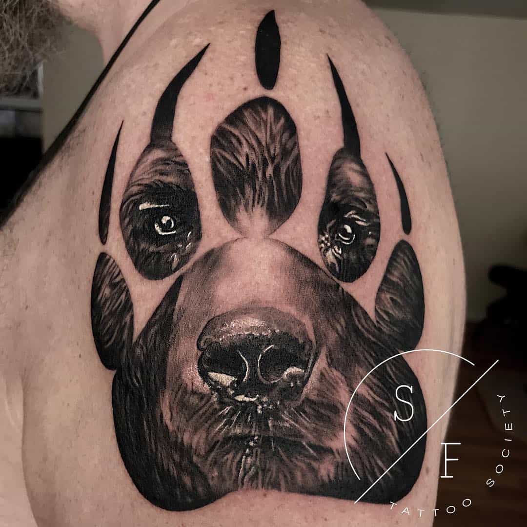 20 Bear Tattoos That Will Inspire You - Body Artifact 20 Bear Tattoos That Will Inspire You