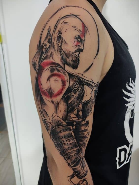 god of war tattoo