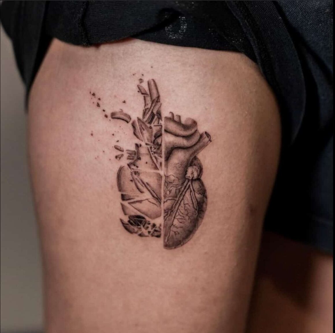 21 Broken Heart Tattoos to Fall in Love With