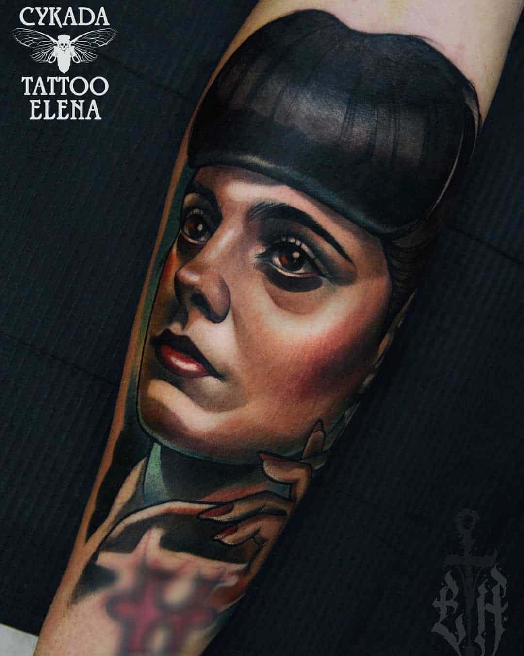 Blade Runner sleeve part two  by Tori Treasure of The Crow Quill  Southampton  rtattoos
