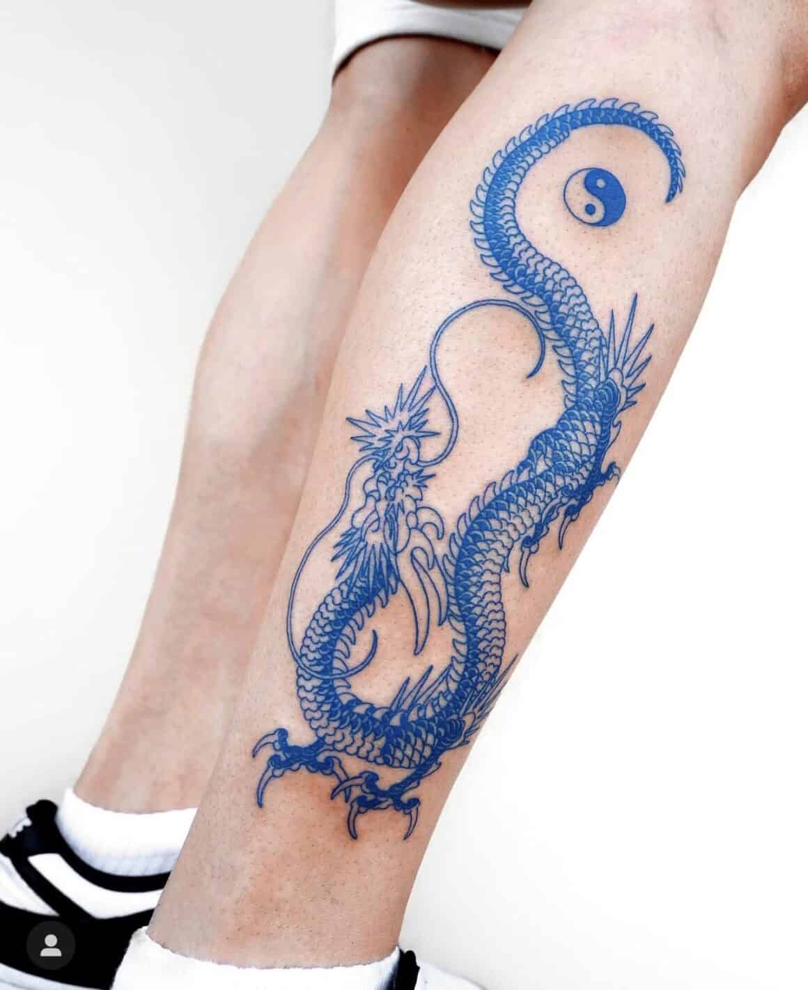 Blue Dragon Tattoo