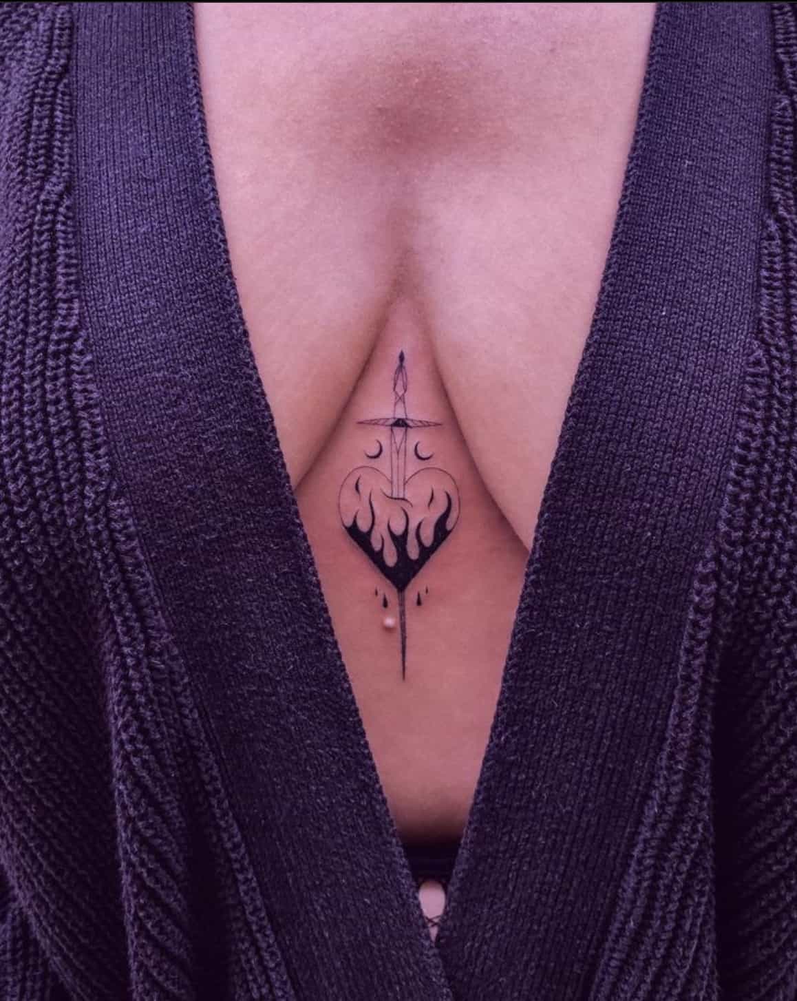 21 Broken Heart Tattoos to Fall in Love With