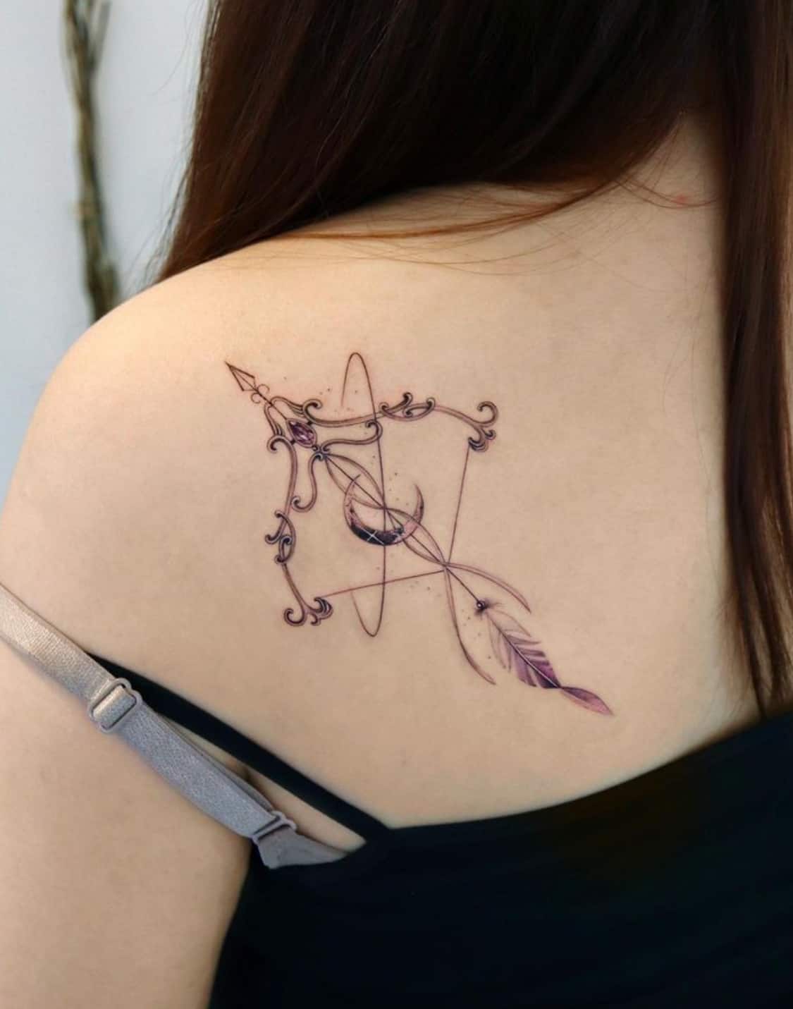 sagittarius arrow tattoo