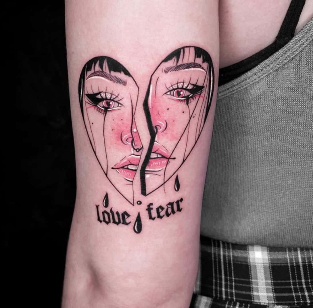 21 Broken Heart Tattoos to Fall in Love With