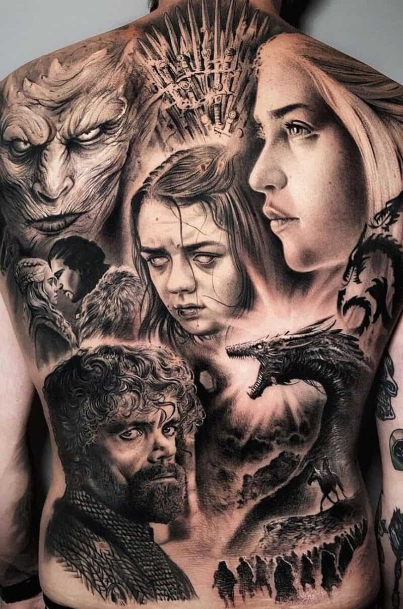 22 Epic Game Of Thrones Tattoos To Obsess Over • Body Artifact