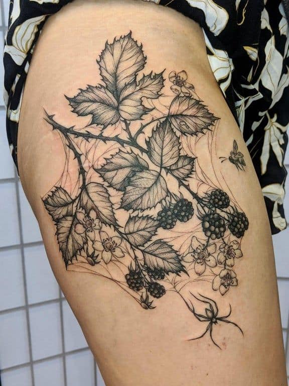 Something different: my new coffee plant tattoo, by Annie Cogdal @ The  Burnt Tiger (Chicago) : r/cafe