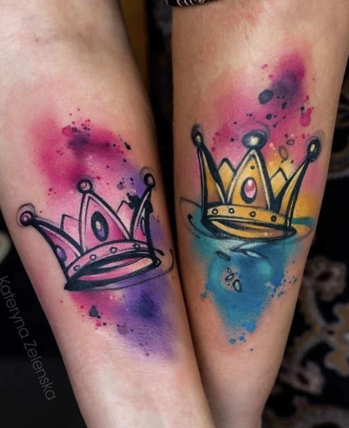 Crown tattoo I touched up for the homie Dylan, thanks for the trust. ... |  TikTok