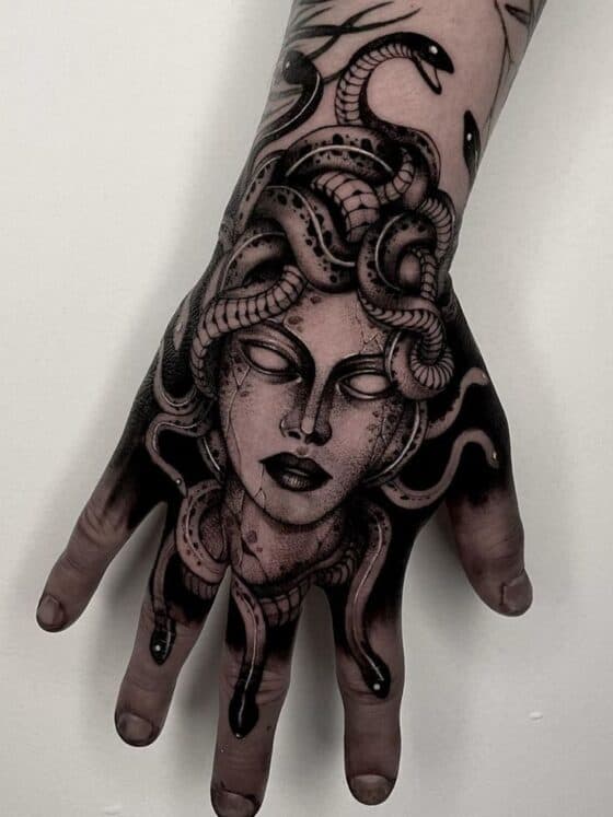 28 Bold Medusa Tattoos To Make You Feel Powerful • Body Artifact