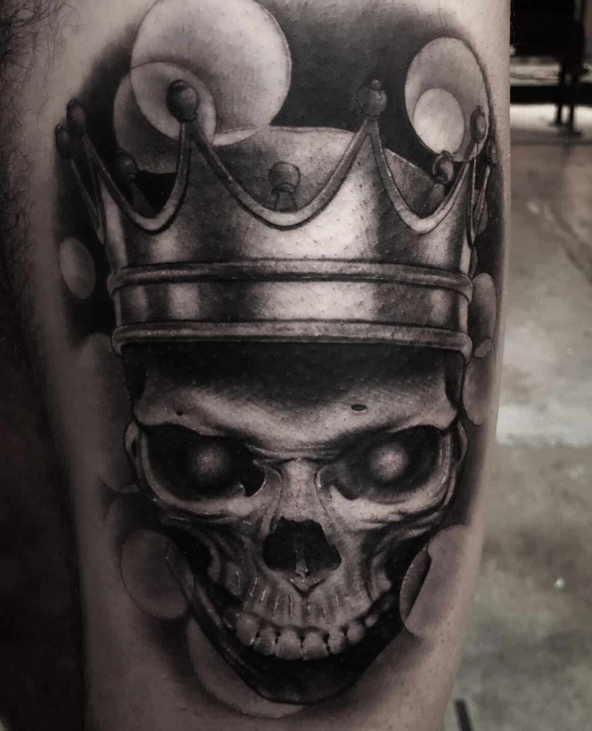 Skull with Crown Meaning  Skull Action