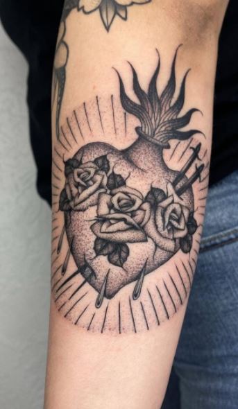 20 Amazing Sacred Heart Tattoos