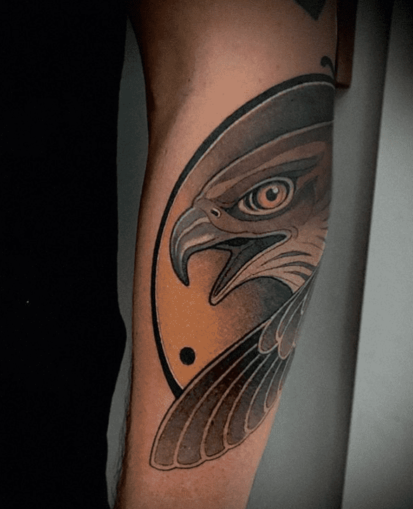 Fierce Animals Eagle Snake Tattoo Sticker for Arm Thigh Chest Back –  glaryyears tattoos