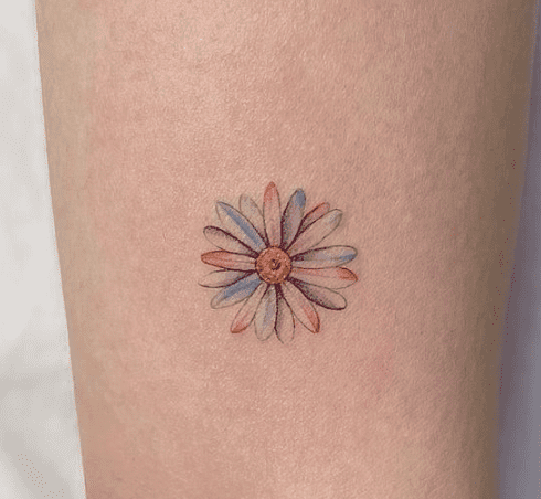 margarita flower tattoo