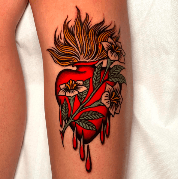 20 Amazing Sacred Heart Tattoos