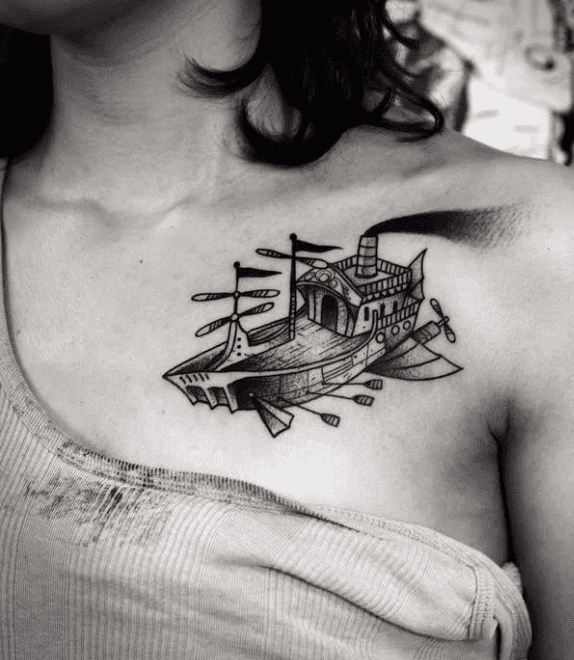 Tiny Ship Wheel Temporary Tattoo - Set of 3 – Tatteco