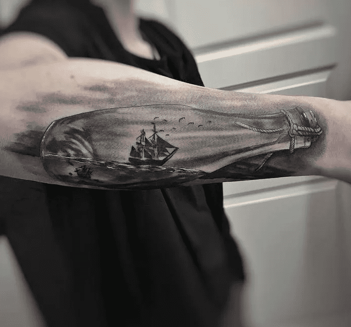 30 Incredible Ship Tattoos For Your Next Adventure