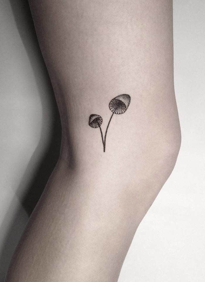 25 Wild and Wonderful Mushroom Tattoos