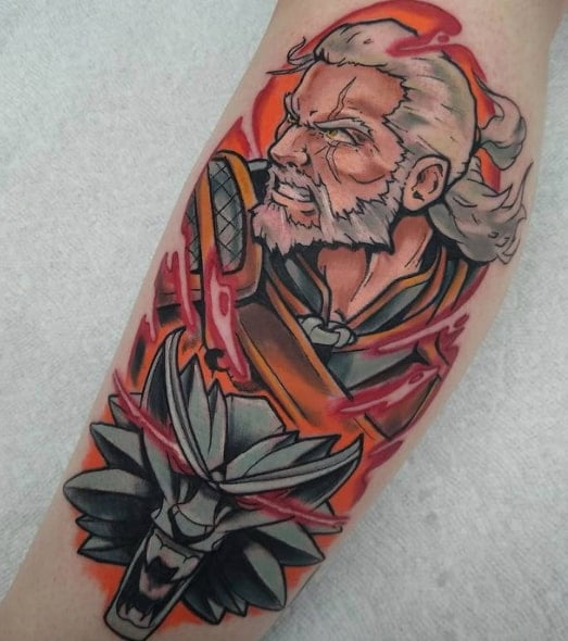 20 Witcher Tattoos Destined for Battle