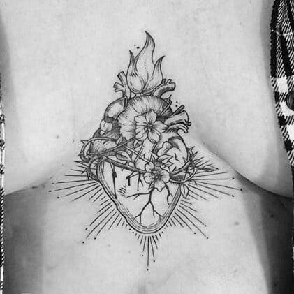 20 Amazing Sacred Heart Tattoos