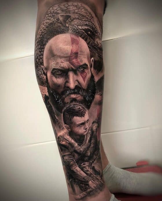 20 Epic God Of War Tattoos To Prepare You For Battle • Body Artifact