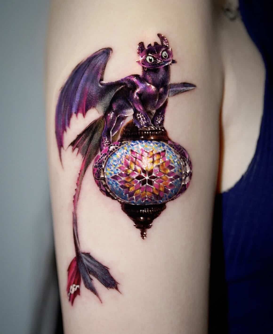 81 Ultimate Shoulder Dragon Tattoos That No One Can Resist  Psycho Tats