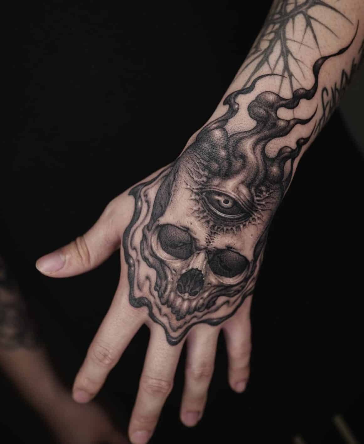 Skeleton hand tattoos: the top skeleton hand tattoos of 2022