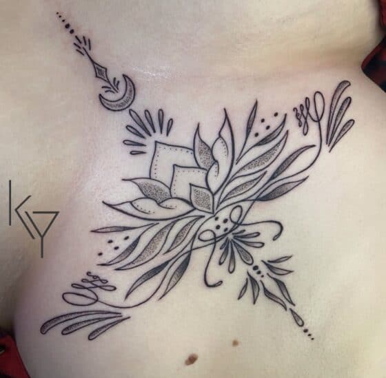 22 Of The Most Striking Underboob Tattoos • Body Artifact