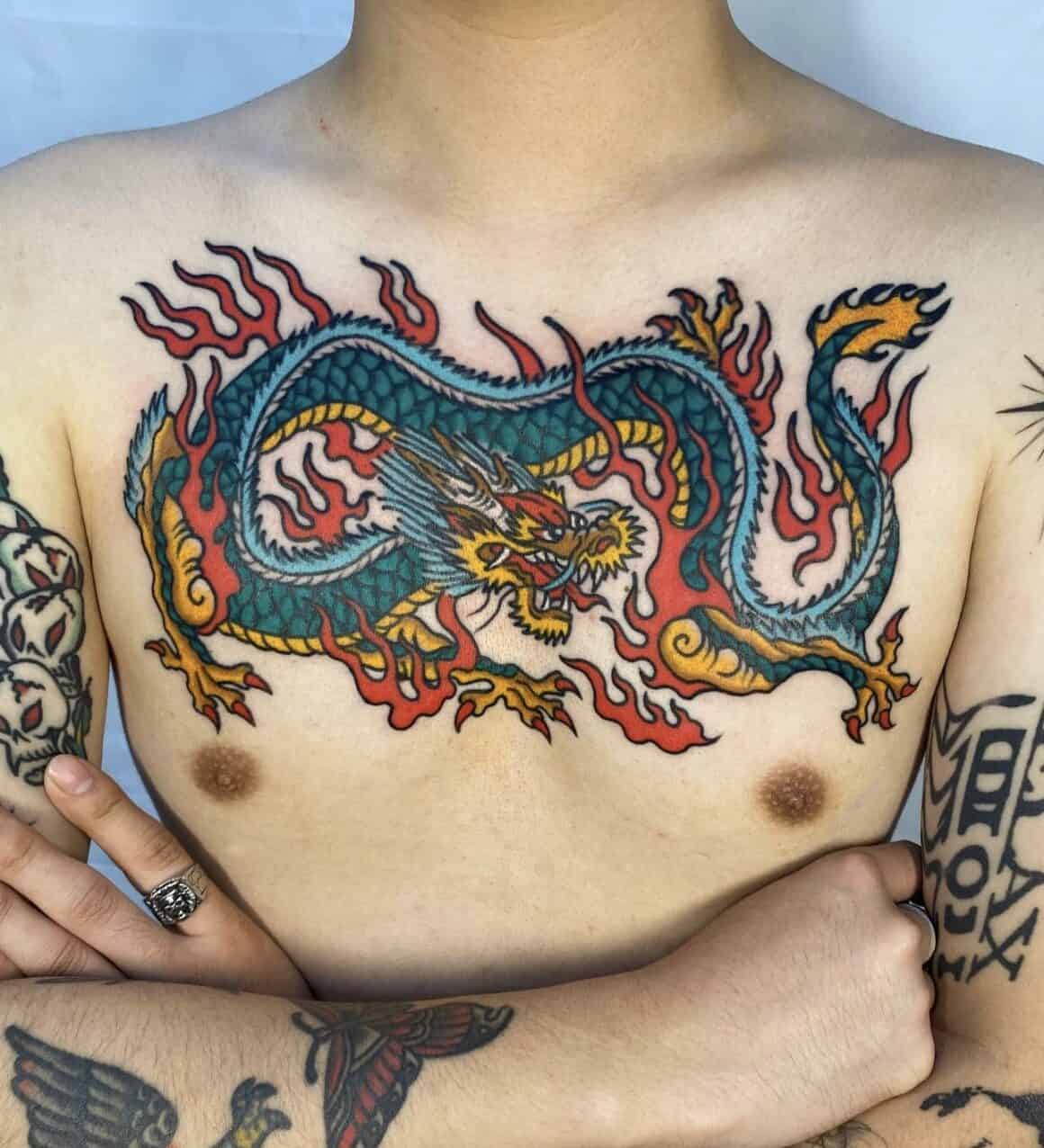 Dragon Tattoos - 90+ New Coolest And Amazing Dragon Tattoos Designs | Dragon  tattoo designs, Dragon tattoo for women, Dragon tattoo shoulder