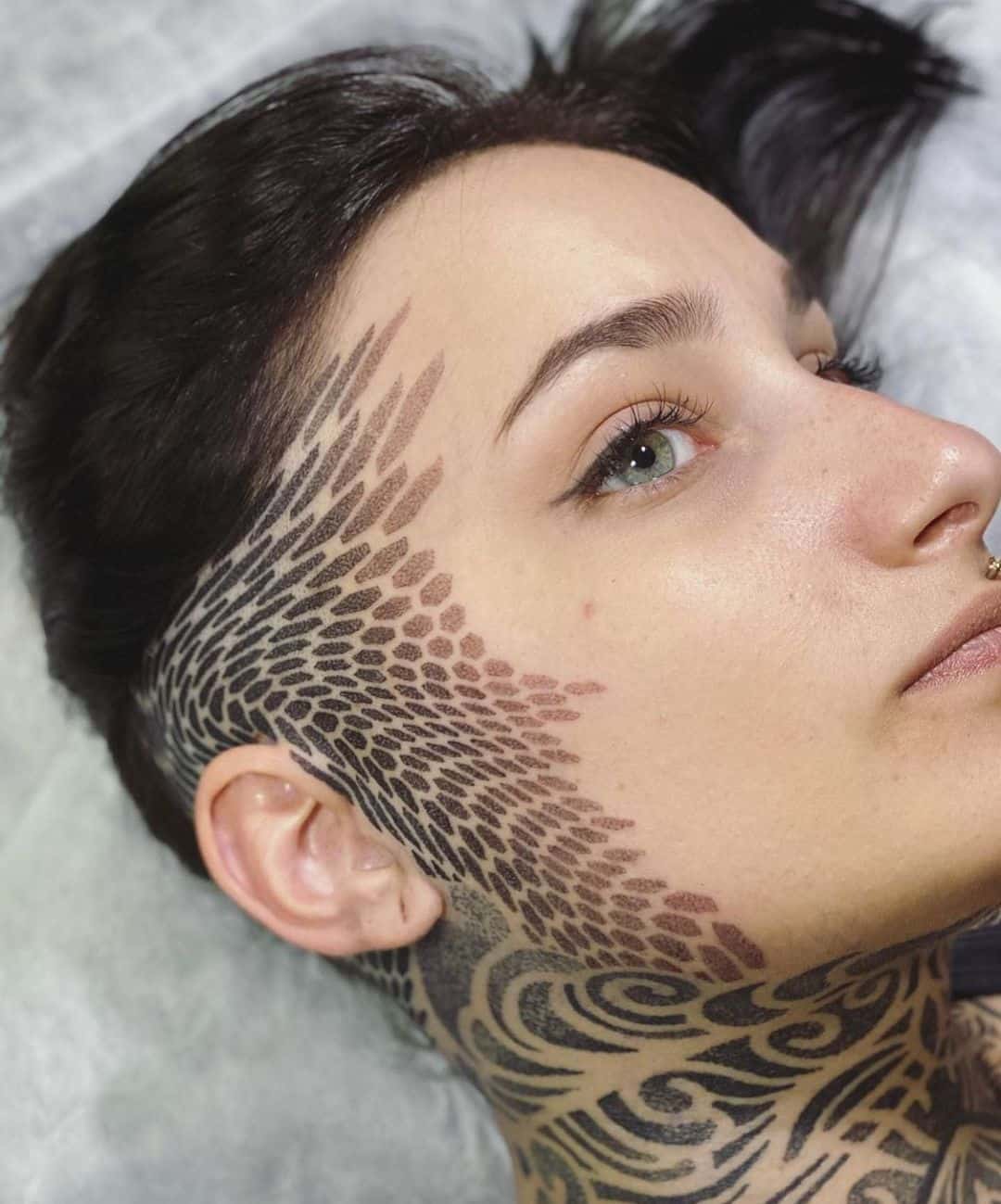 Blink and you won't miss it: Face tattoos go mainstream | The Seattle Times
