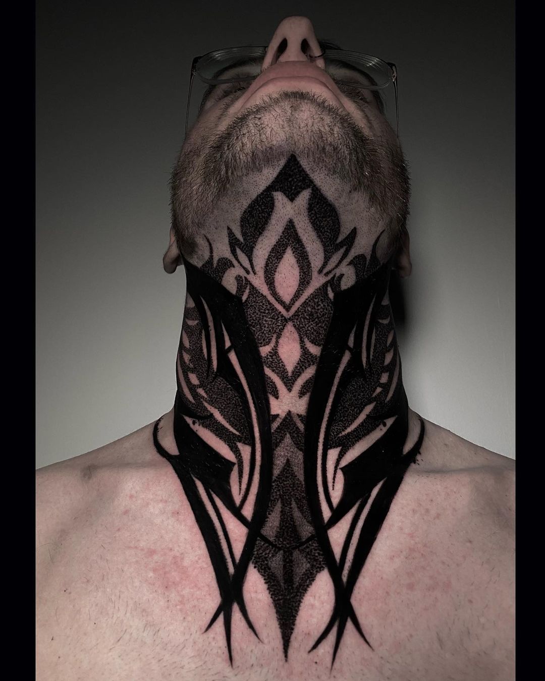 Sacred geometry neckback tattoo design on Behance