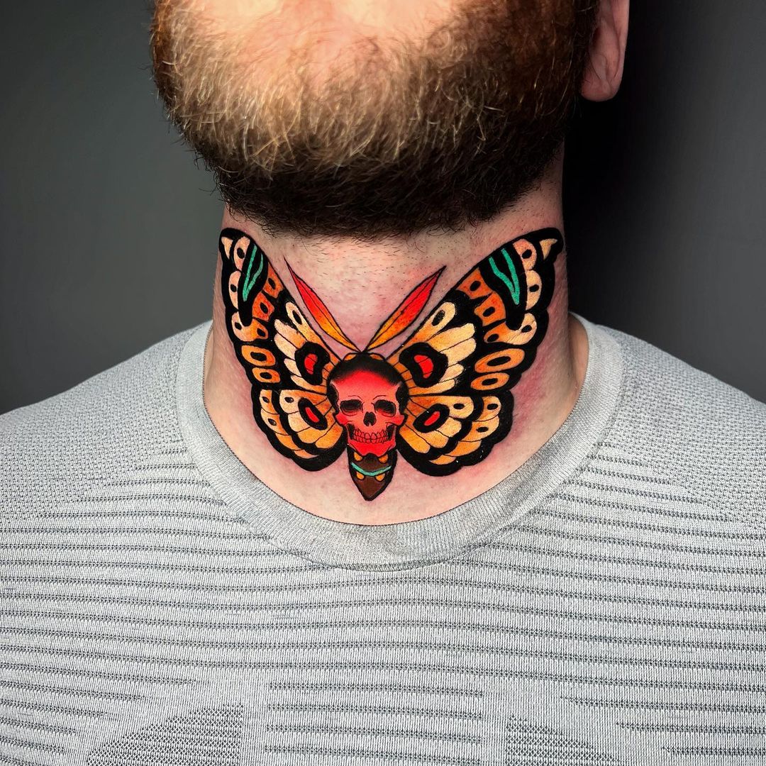 200 Throat Tattoos For Women That Are Simply Delicious