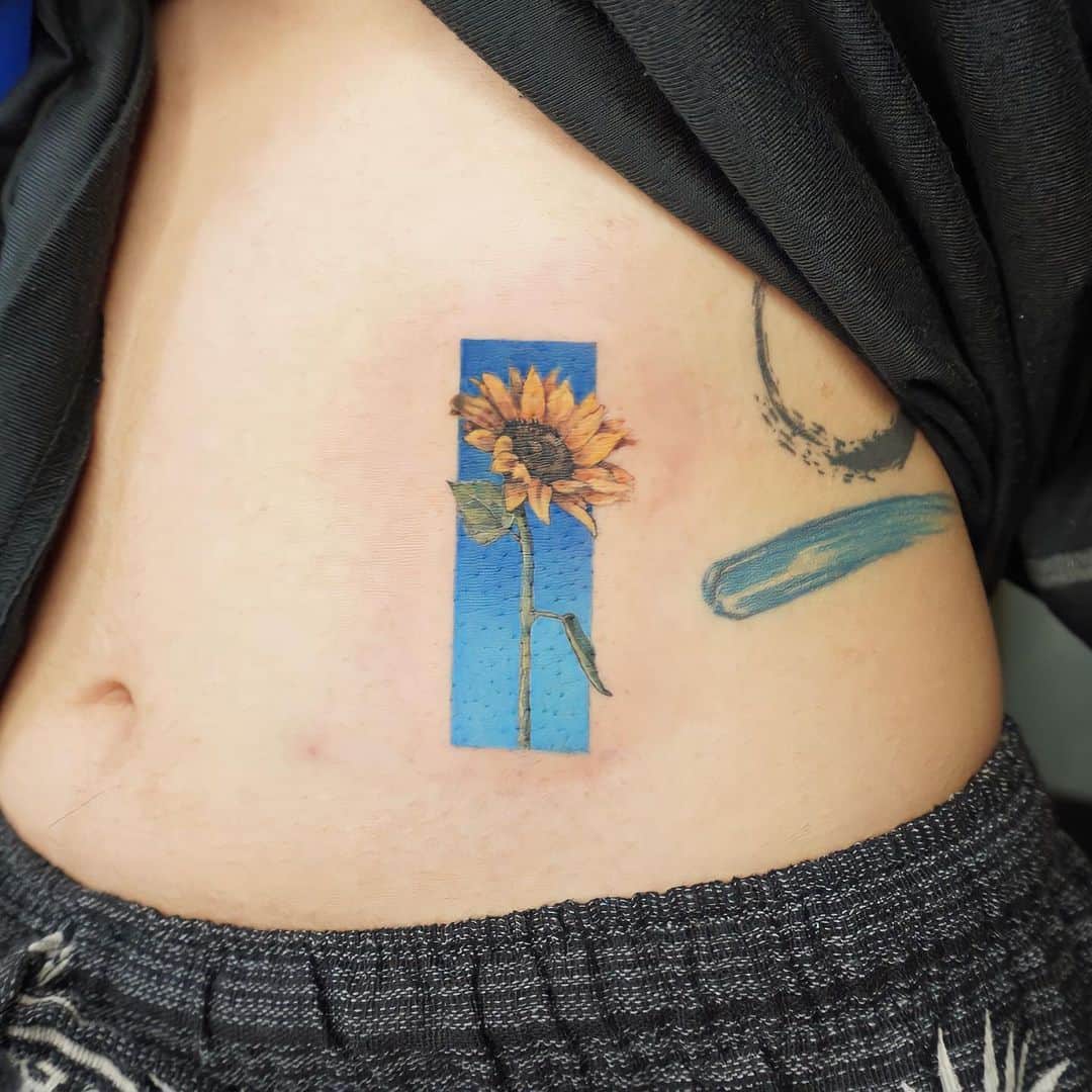 Top 20 Sunny Sunflower Tattoos that will make your day!