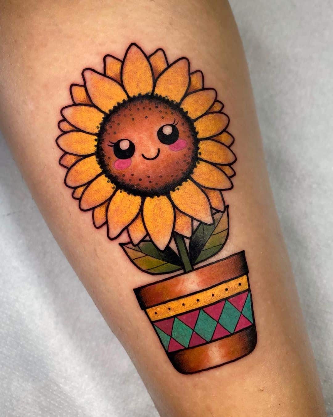 61 Pretty Sunflower Tattoo Ideas to Copy Now - StayGlam