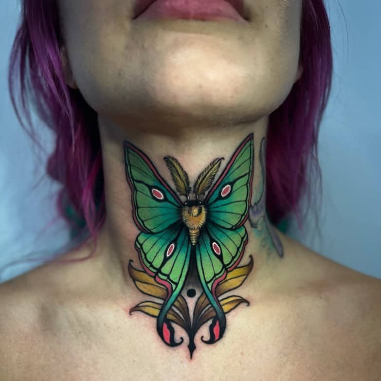 neck tattoo love by Ratsathome on DeviantArt
