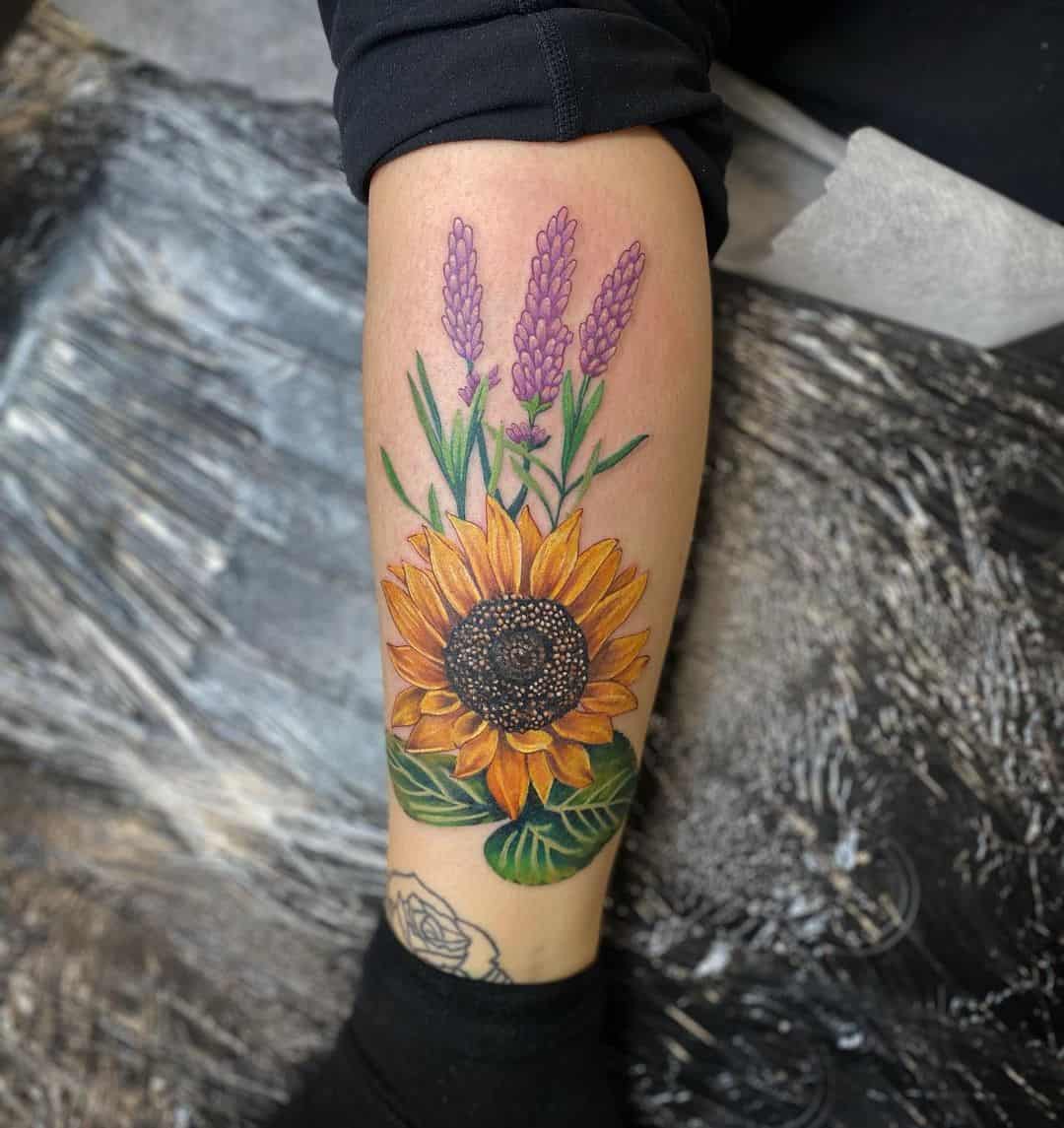 Top 20 Sunny Sunflower Tattoos that will make your day!