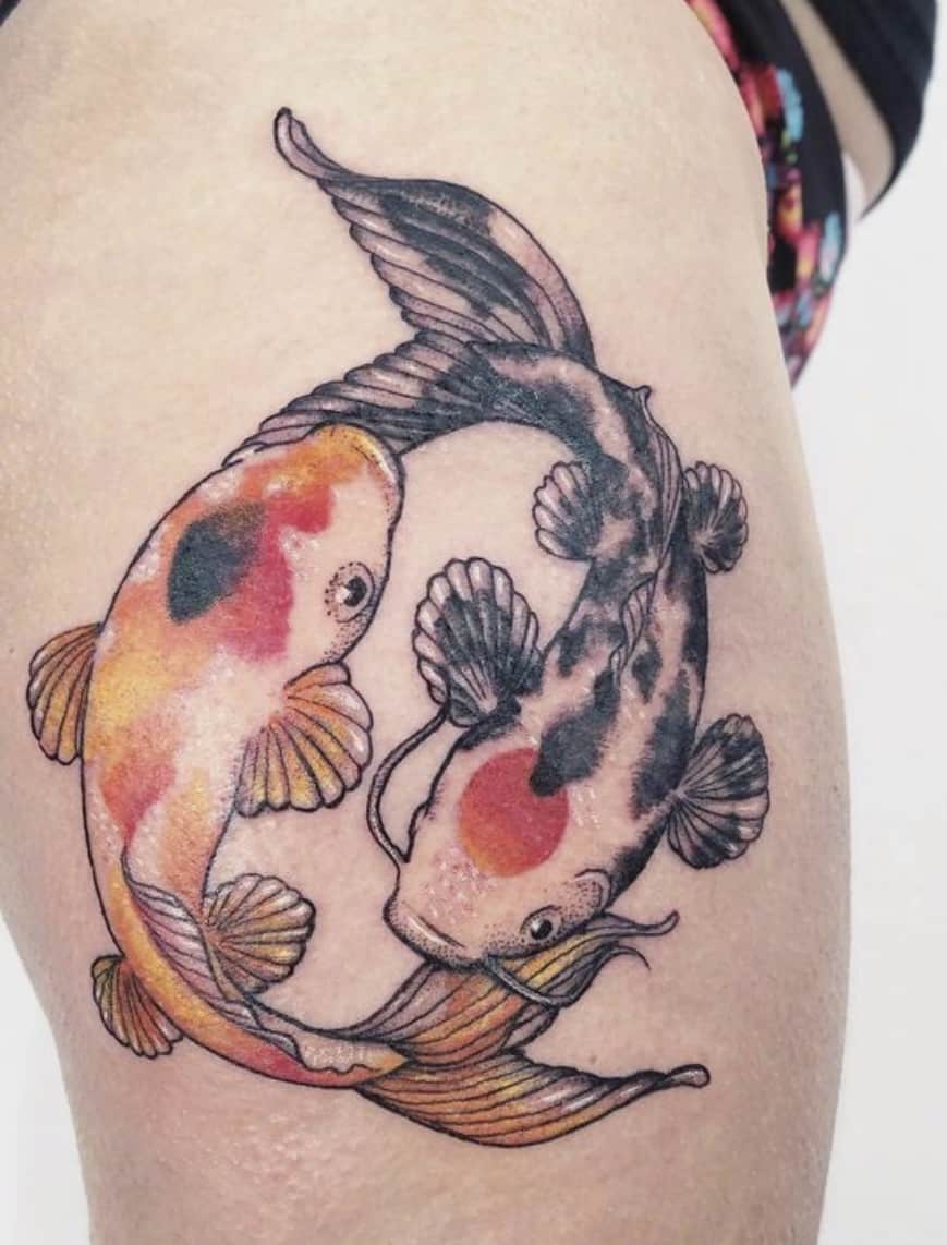 25 Pisces Tattoo Ideas