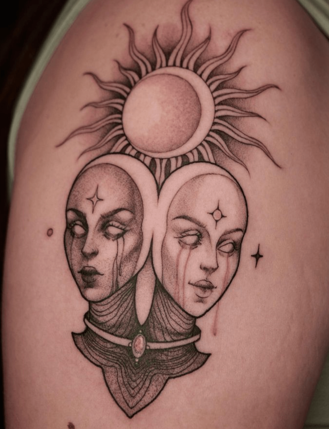 gemini twins symbol tattoos