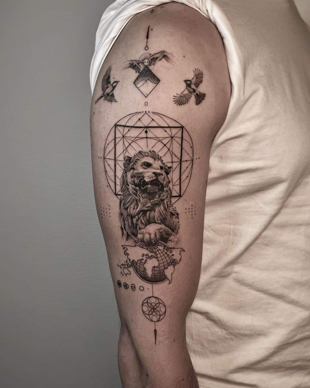 lion tattoo | Tattoo Ink Master
