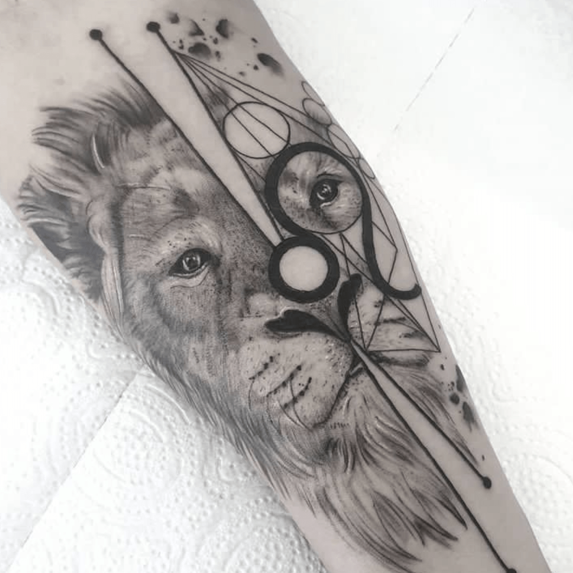 Zodiac Leo Tattoo